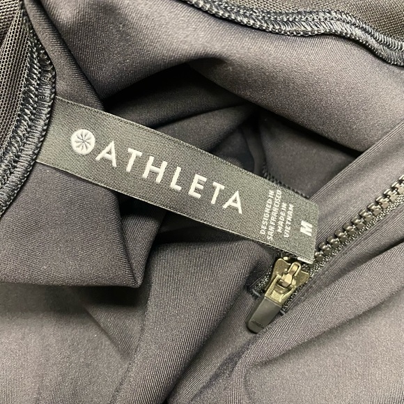 NWT Athleta Match Point Black Tennis Dress Size Medium - Picture 4 of 11